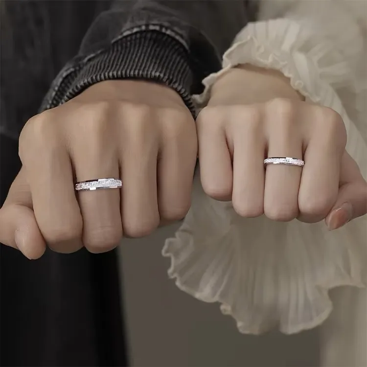 ALIEN BANG S999 Fine Silver Rings Unisex-3
