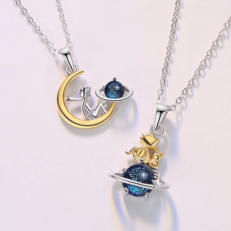 ALIEN BANG S925 Silver Necklaces Unisex-2