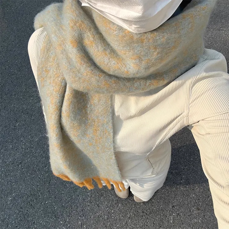 ALIEN BANG Knit Scarves Unisex-5