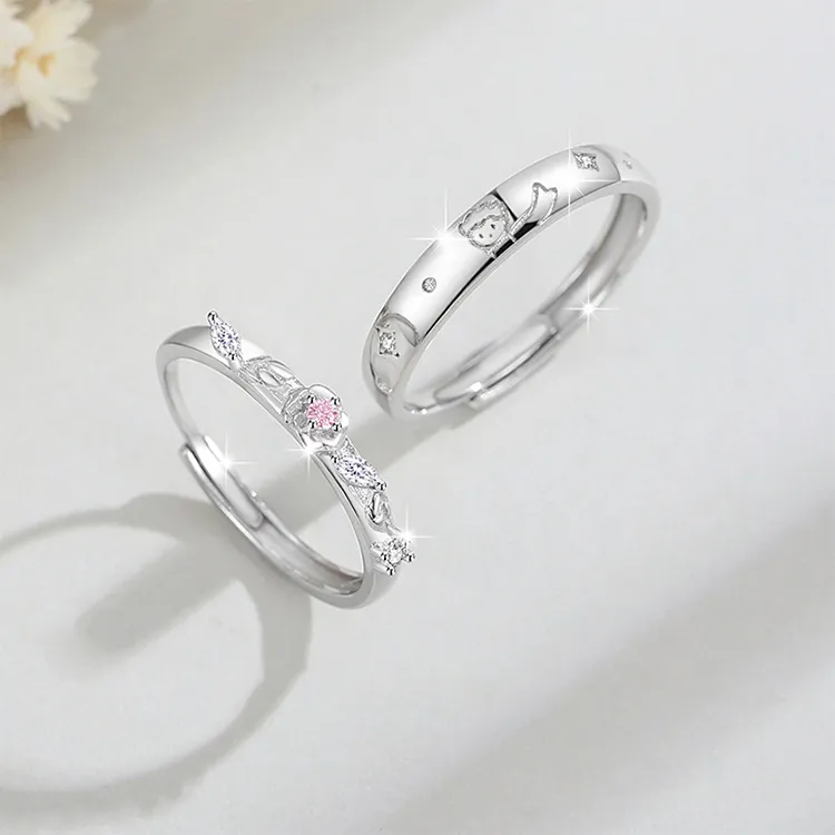 ALIEN BANG 925 Sterling Silver Rings Unisex-1
