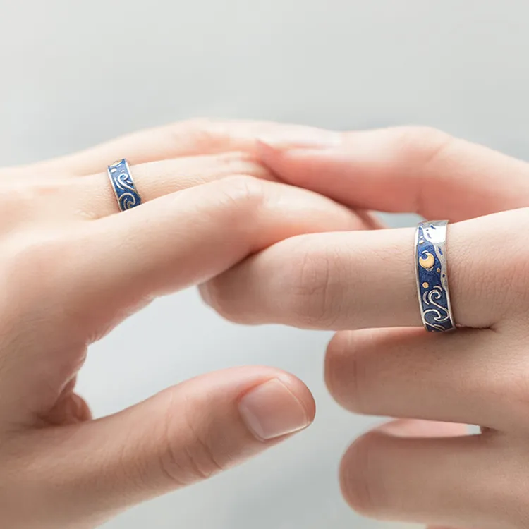 ALIEN BANG S925 Silver Rings Unisex-1