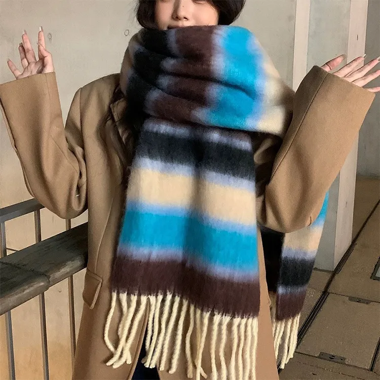 ALIEN BANG Knit Scarves Unisex-1