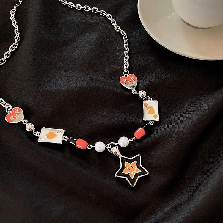 ALIEN BANG Alloy Necklaces Men's-4