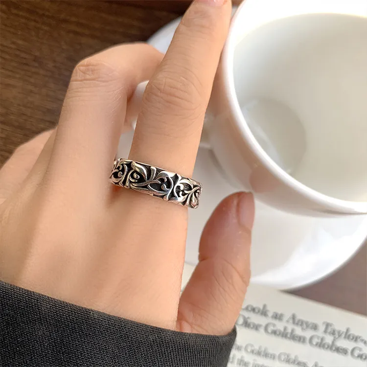 ALIEN BANG Copper Nickel Alloy Rings Men's-1