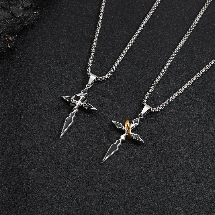 ALIEN BANG Alloy Necklaces Men's-3