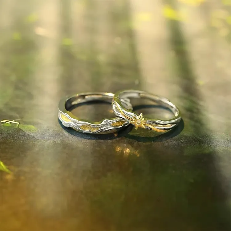 ALIEN BANG S925 Silver Rings Unisex-4