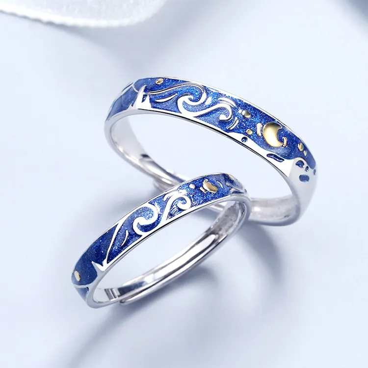 ALIEN BANG S925 Silver Rings Unisex-5