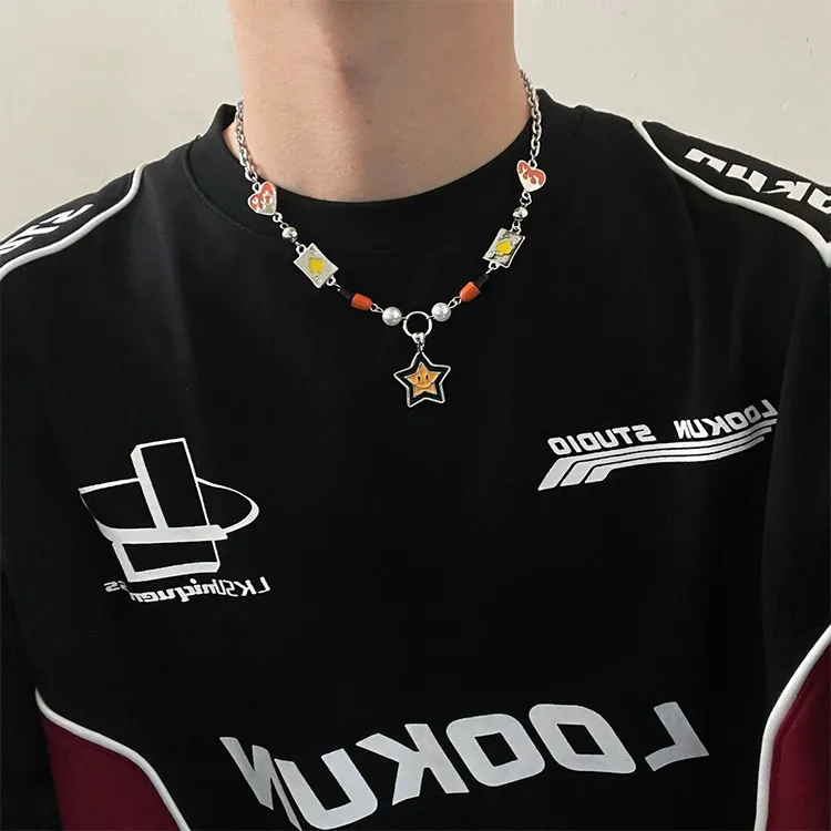 ALIEN BANG Alloy Necklaces Men's-1