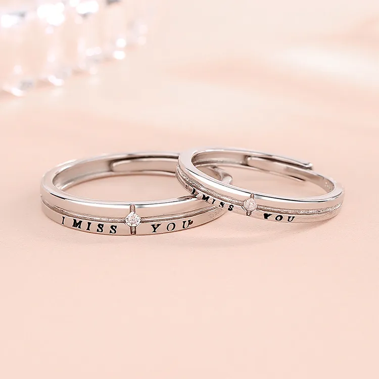 ALIEN BANG S925 Is Cubic Zirconia Rings Unisex-2