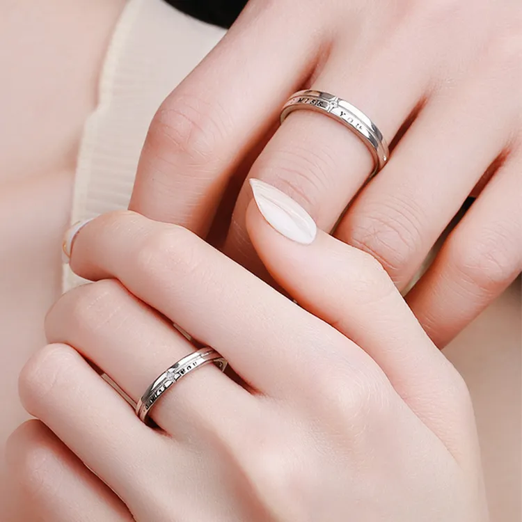 ALIEN BANG S925 Is Cubic Zirconia Rings Unisex-1