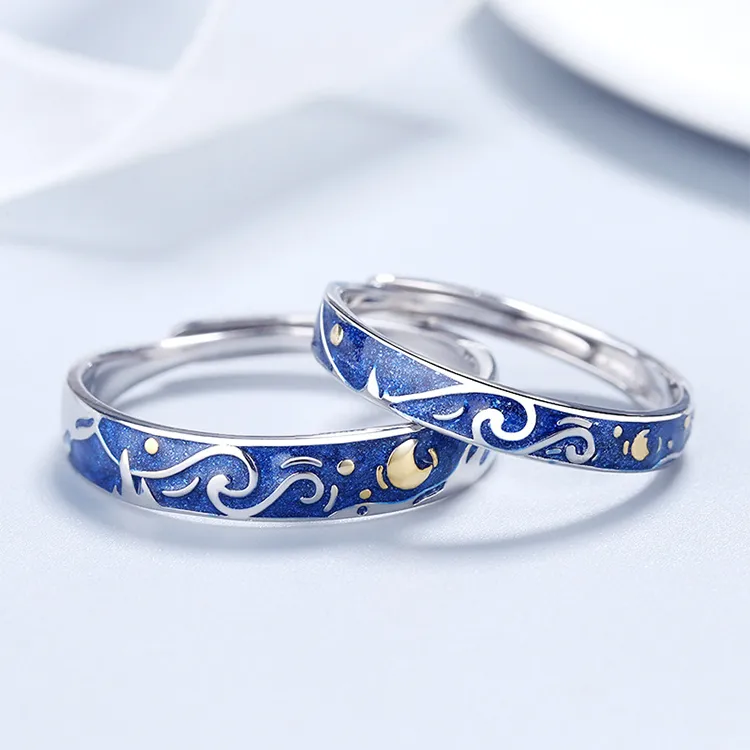 ALIEN BANG S925 Silver Rings Unisex-4