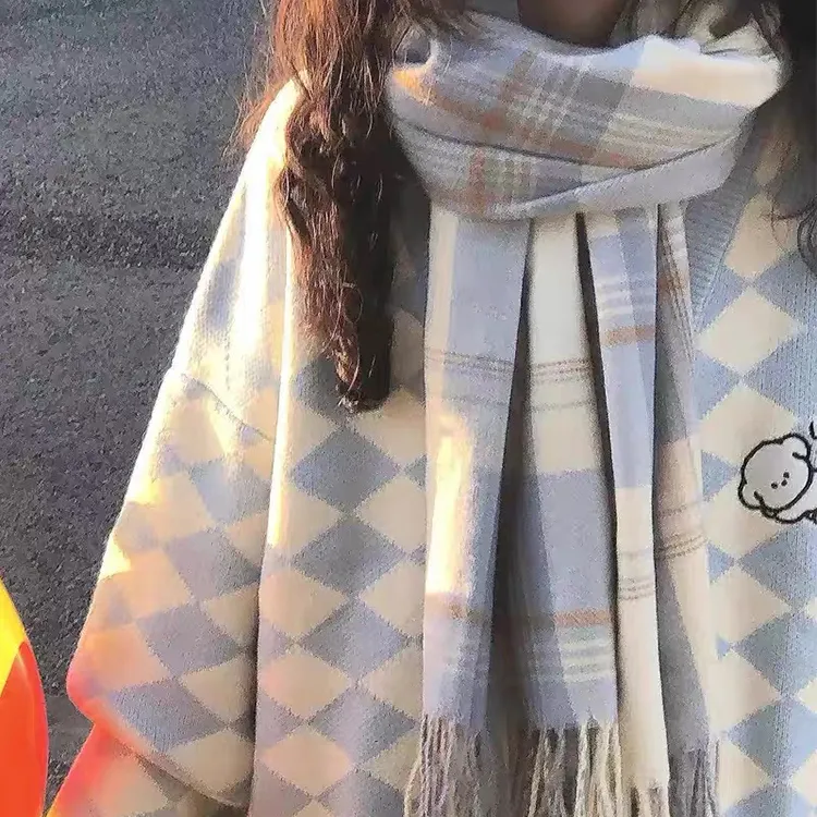 ALIEN BANG Knit Scarves Unisex-2