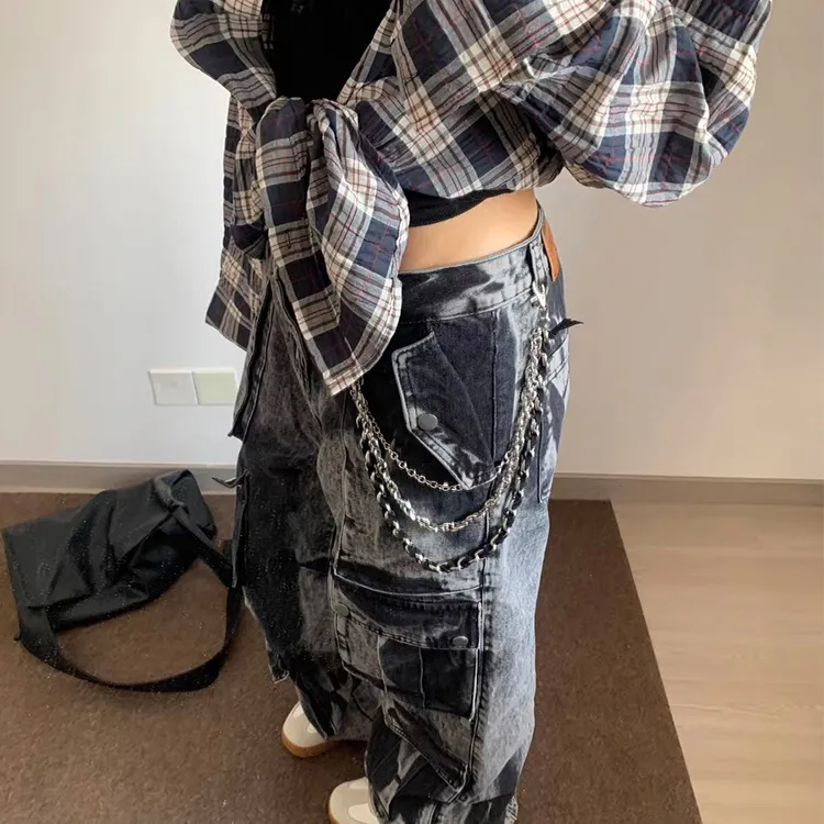 ALIEN BANG Alloy Pants Chains Unisex-8