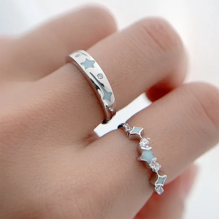 ALIEN BANG S925 Silver Rings Unisex-1