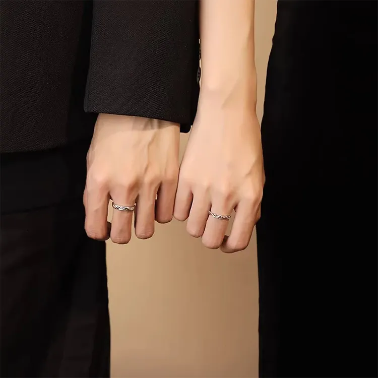 ALIEN BANG S925 Silver Rings Unisex-3