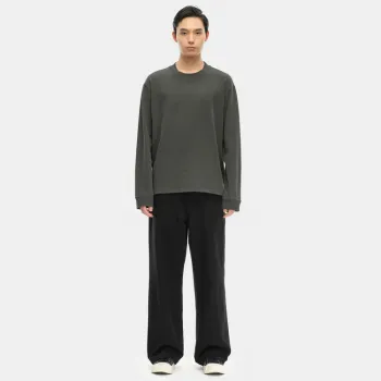 Nice Rice Casual Pants Unisex Coal Black