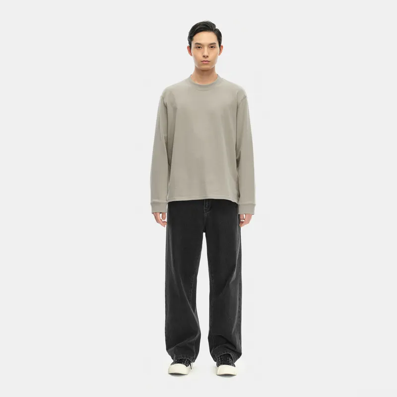 Nice Rice Jeans Men's Charcoal Black-7