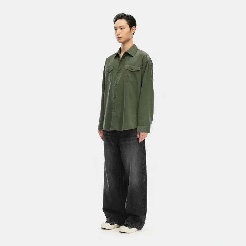 Nice Rice Jeans Unisex Washed Black-4