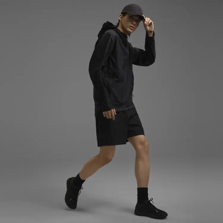 Nice Rice Casual Shorts Unisex Space Black-2