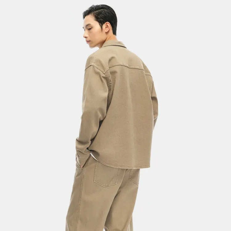 Nice Rice Shirt Men's Cocoa Brown-2