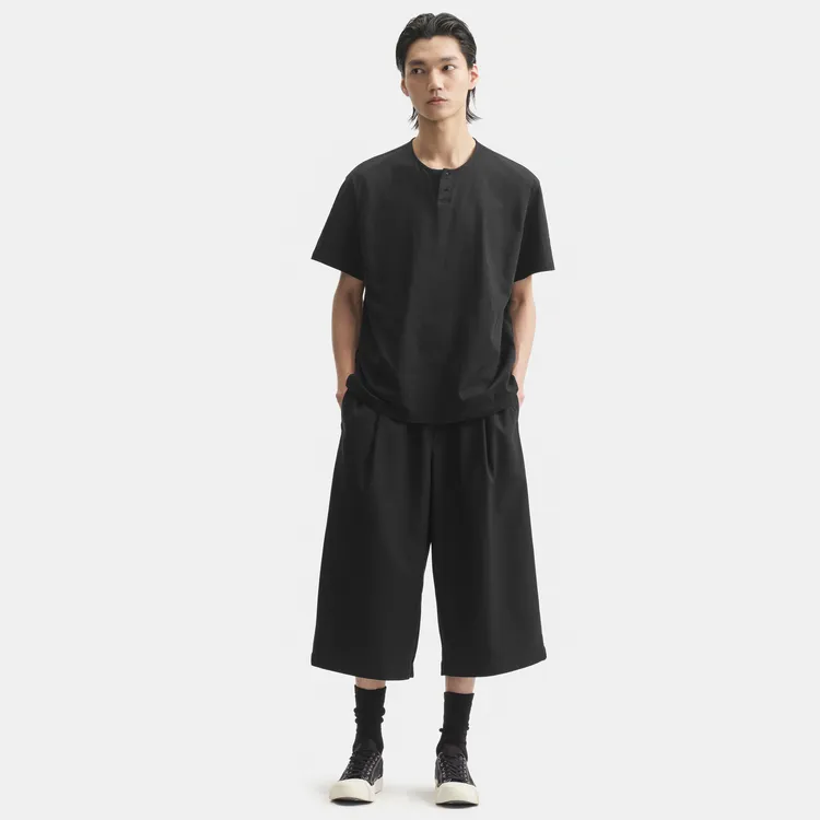 Nice Rice Casual Shorts Unisex Coal Black-2