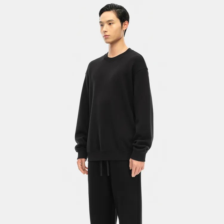 Nice Rice Sweatshirt Men's Coal Black-2