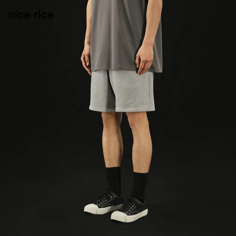 Nice Rice Casual Shorts Men-2