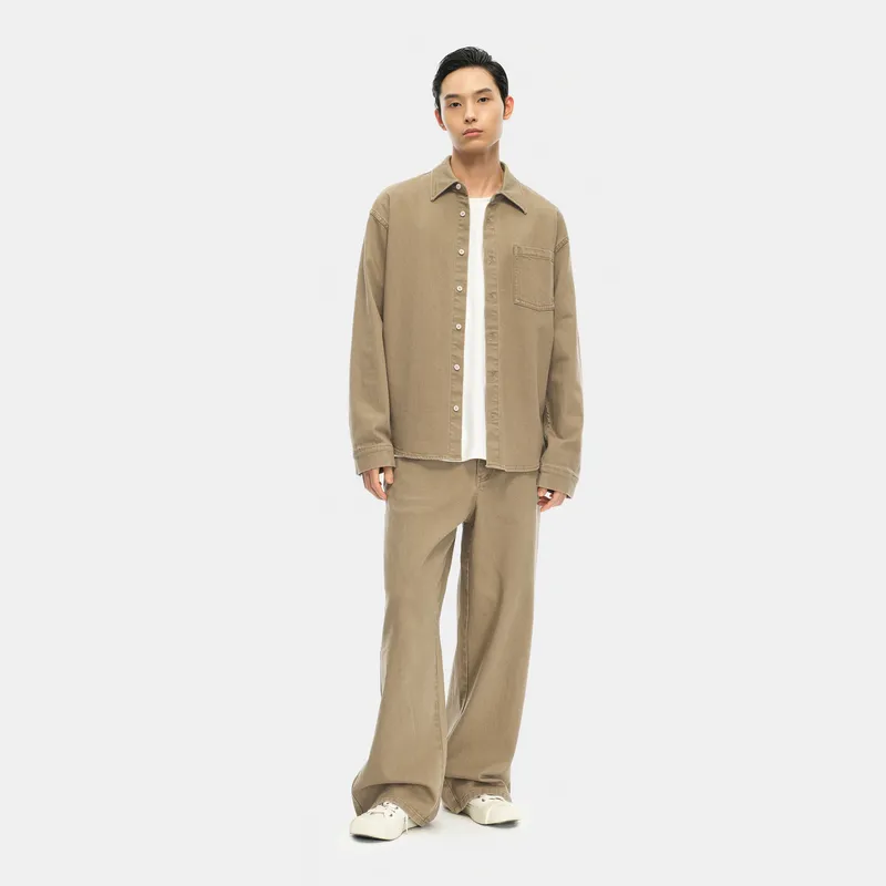 Nice Rice Shirt Men's Cocoa Brown-4