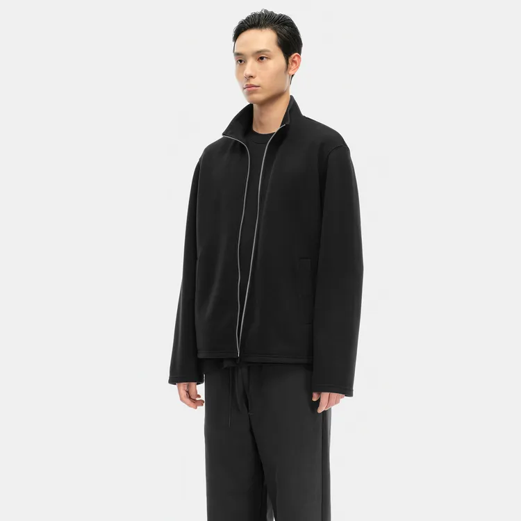 Nice Rice Jackets Coats Men's Coal Black-2