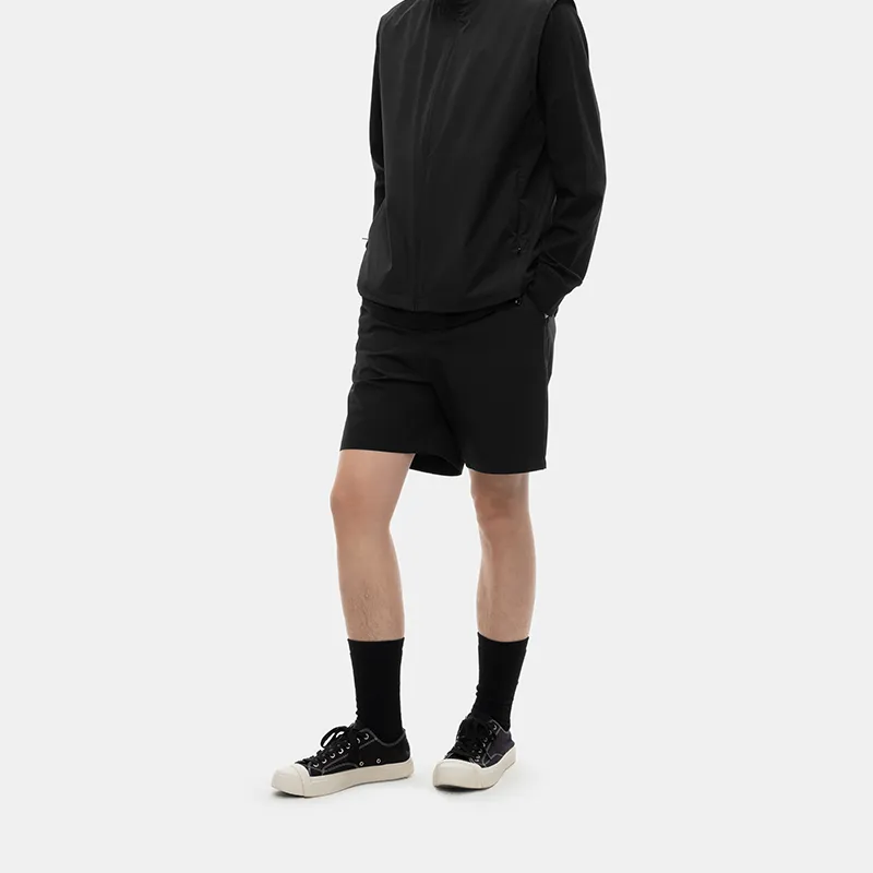 Nice Rice Sports Shorts Men's Coal Black-6