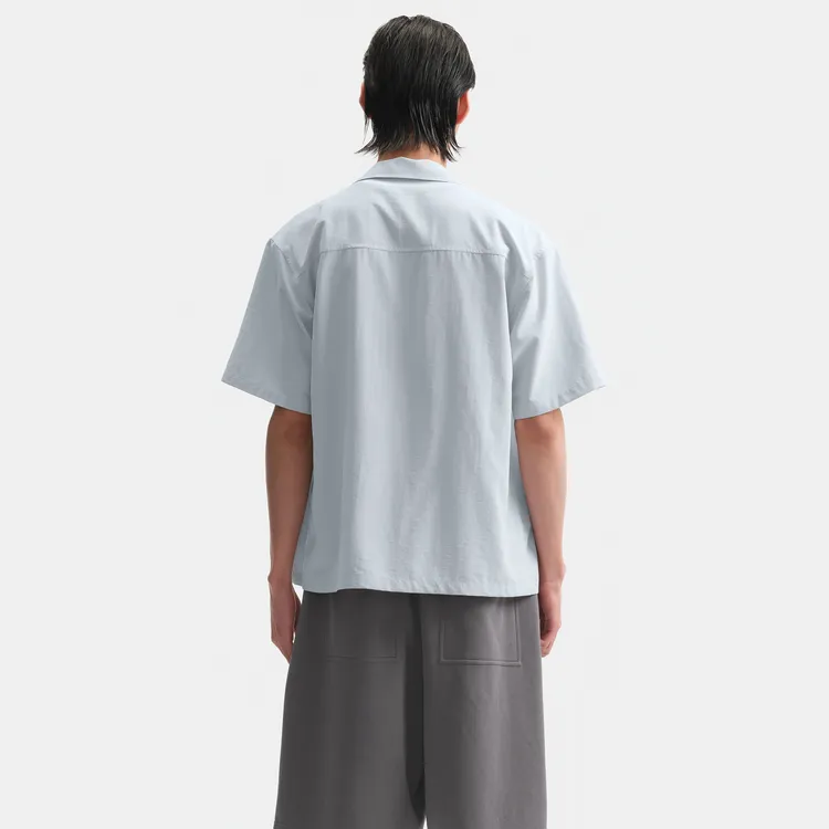 Nice Rice Shirts Unisex Gray Blue-3