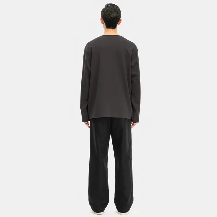 Nice Rice Casual Pants Men's Coal Black-4