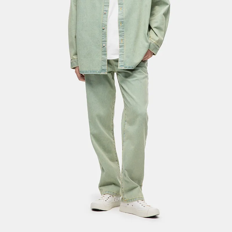 Nice Rice Jeans Men's Yellow Green-6