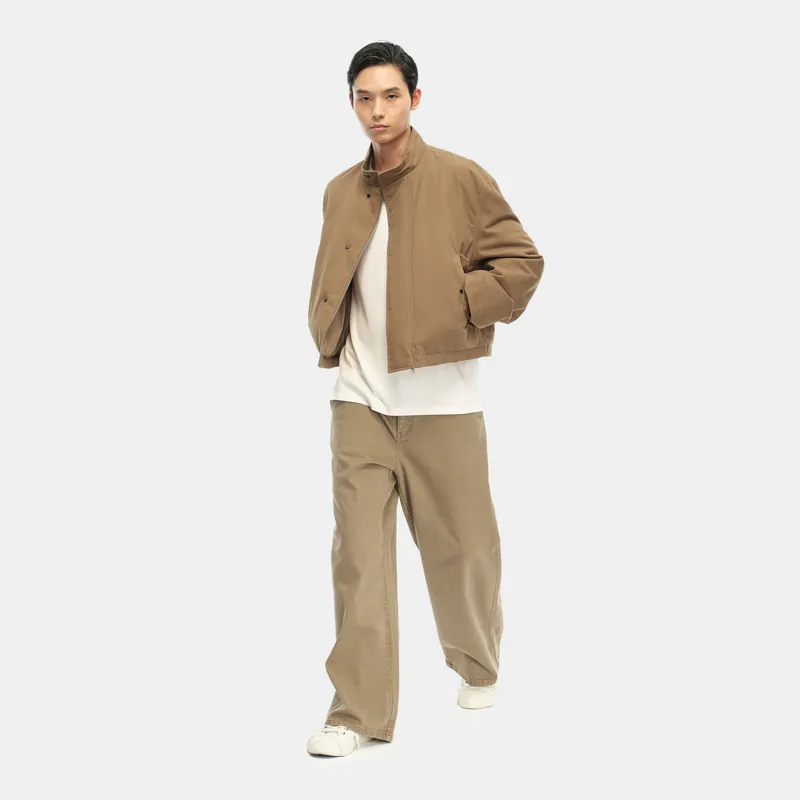 Nice Rice Down Jacket Men's Dark Khaki-4