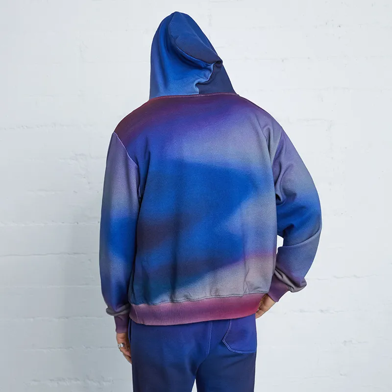 Magn Lens Sweatshirt Men's Gradient Print-7