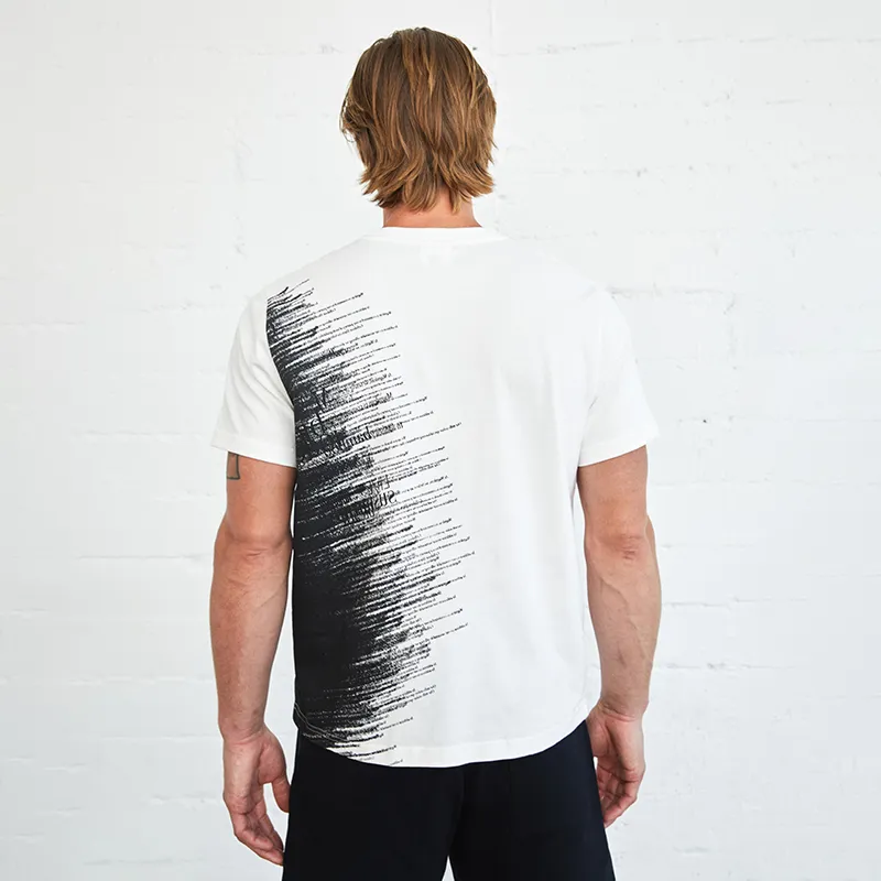 Magn Lens T Shirts Men White-4