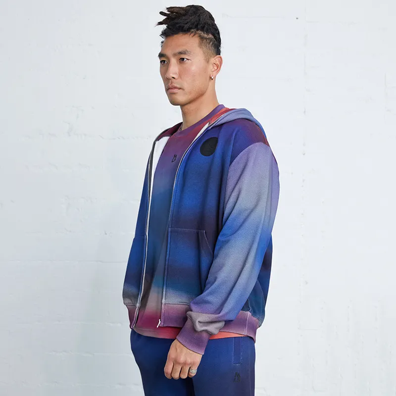 Magn Lens Sweatshirt Men's Gradient Print-3