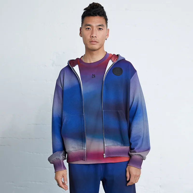 Magn Lens Sweatshirt Men's Gradient Print-2