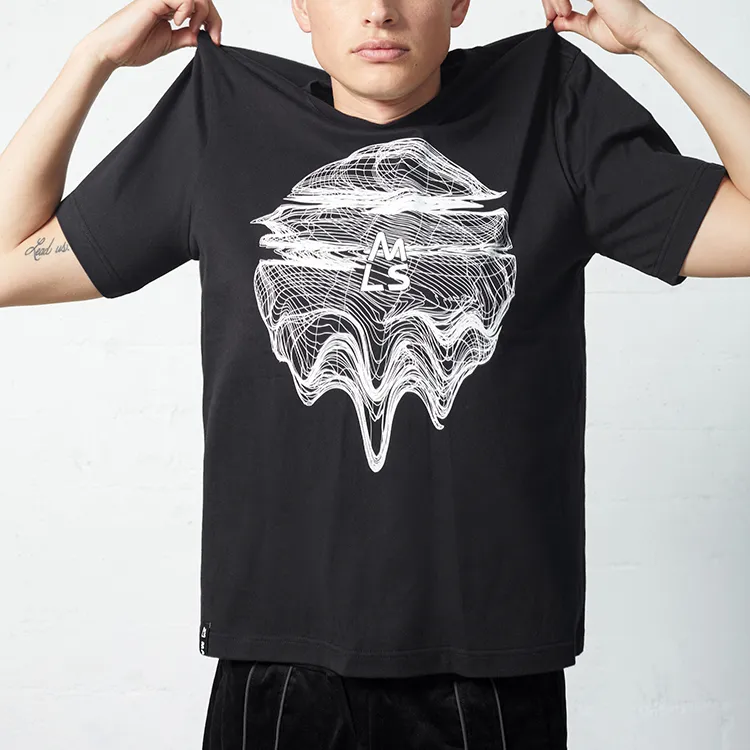 Magn Lens T Shirts Men Black-5