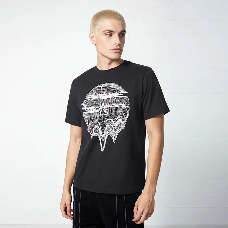 Magn Lens T Shirts Men Black-4