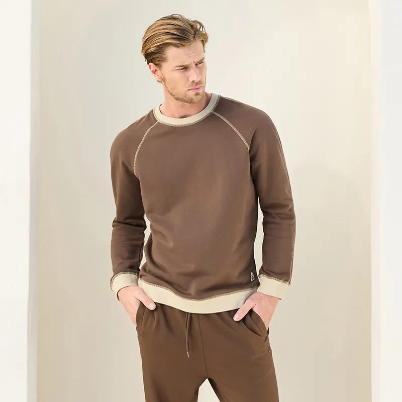 Magn Lens T Shirts Men Dark Umber-2
