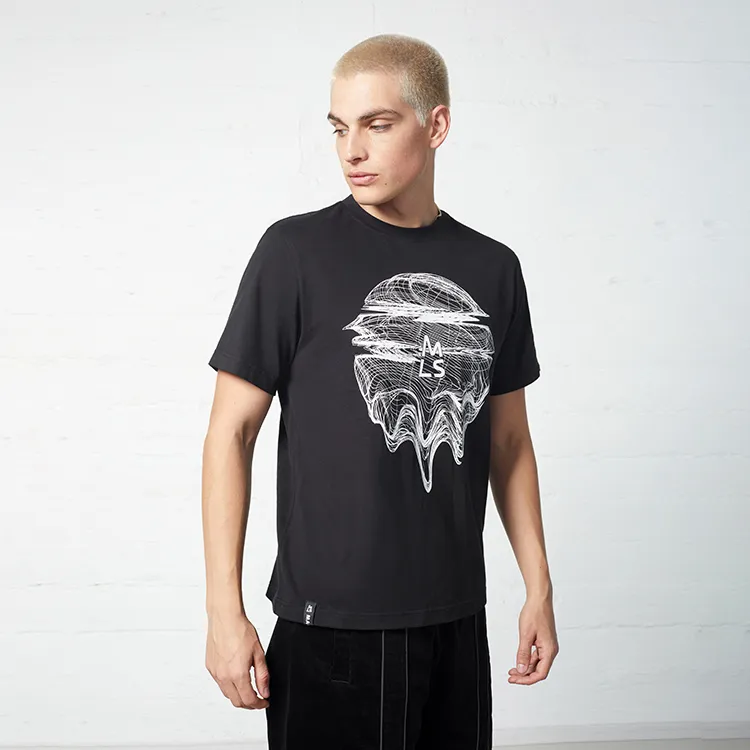 Magn Lens T Shirts Men Black-3