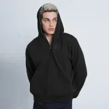 Magn Lens Sweatshirts Men Black