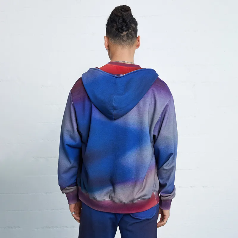 Magn Lens Sweatshirt Men's Gradient Print-6