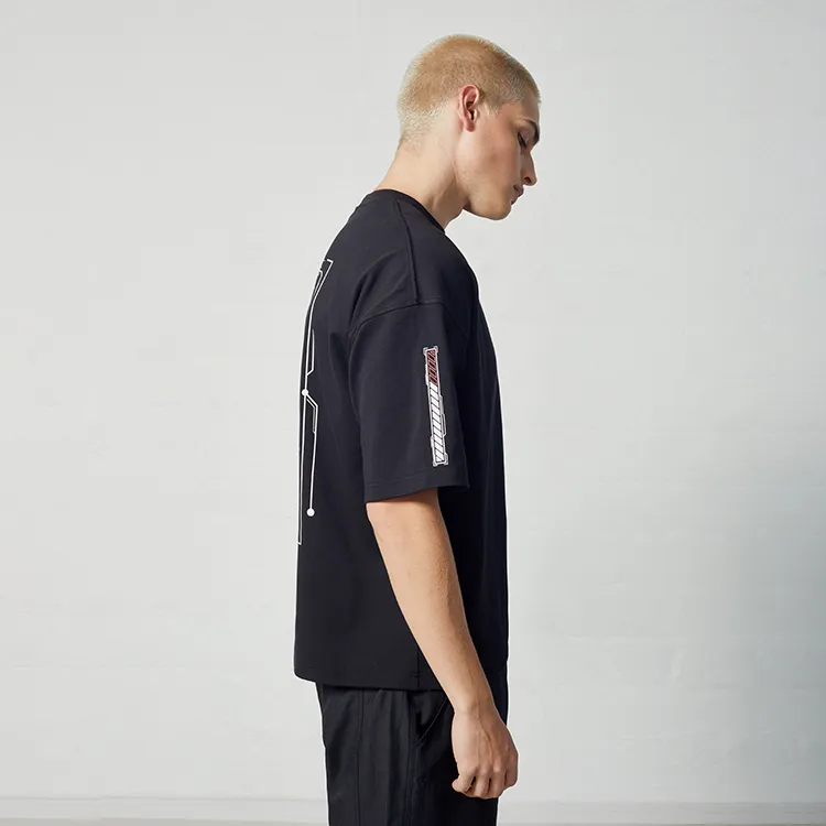 Magn Lens T Shirts Men Black-6