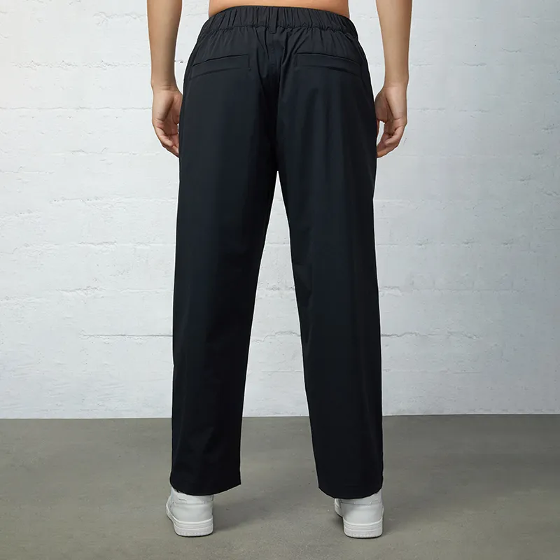 Magn Lens Casual Pants Men Black-4