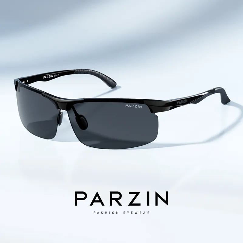 PARZIN Rectangular Sunglasses Men's-1