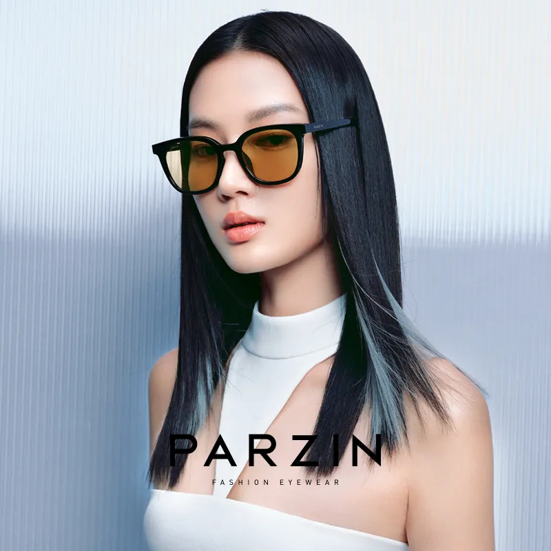 PARZIN TR90 Irregular Shape Sunglasses Unisex Trendy Street Snap Beauty Sunglasses-6