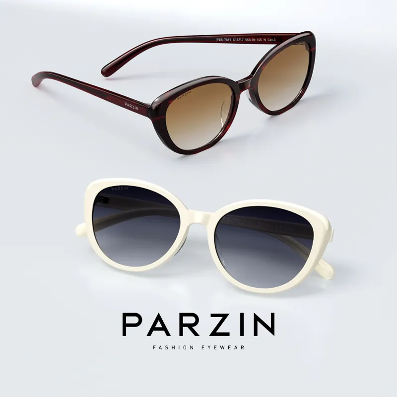 PARZIN Plate Frame Sunglasses Women's-12