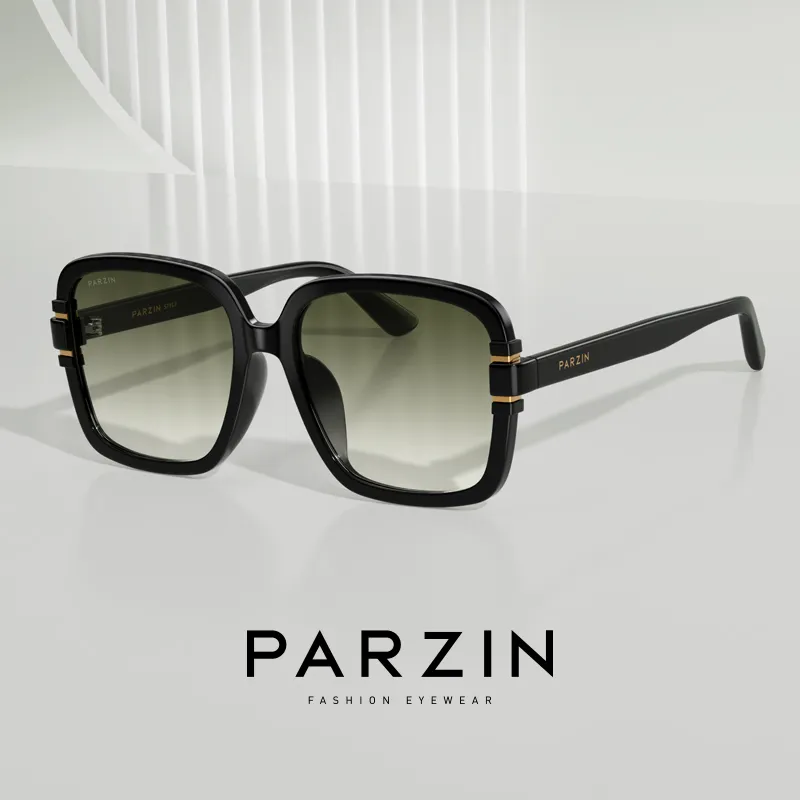 PARZIN EMS Square Sunglasses Women's-1